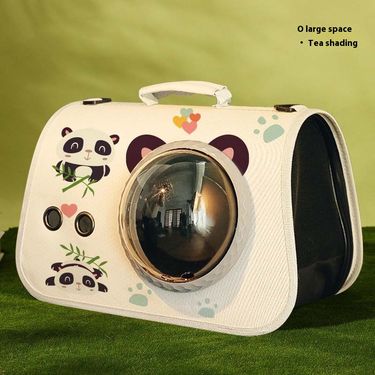 Cat Bag New Folding Handheld Space Capsule Pet Bag Oxford Cloth For Outdoor Crossbody Portable Breathable Comfortable Cat And Dog Backpack_voghion.com