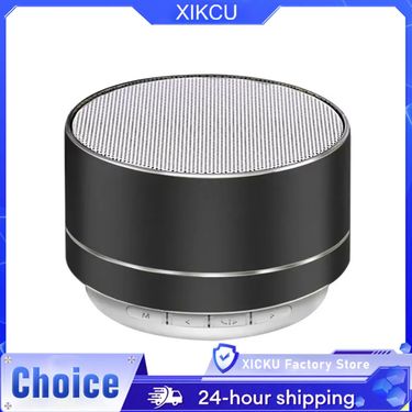 XIKCU Wireless Audio Mini Car Auxiliary FM TF USB Plug-in Card Outdoor Portable Small Speaker_voghion.com