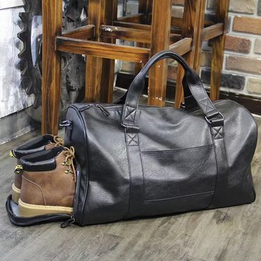 2025 Spring New Men's Business Bags Full Leather Travel Bags_voghion.com