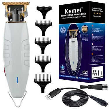 1931 Powerful Electric Trimmer Beard Grooming For Men Rechargeable Clipper Hair Cutting hine Blade Can Be Zero_voghion.com