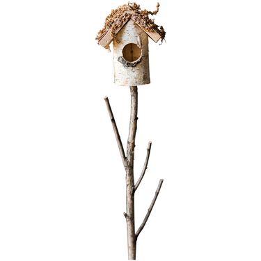 Bird's Nest, House, Flower Arrangement, Outdoor Courtyard, Terrace, Landscape, Garden Decoration, Fun_voghion.com