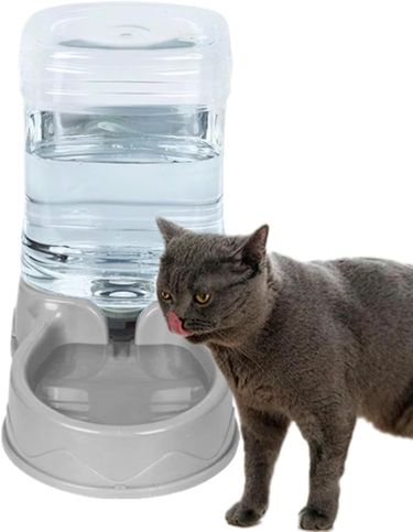 Cat Feeder, Cat Waterer Food Dispenser, Automatic Dog Water Feeder, Large Capacity Pet Feeder, Automatic Feeder, Cat And Dog Feeding Station, Small_voghion.com