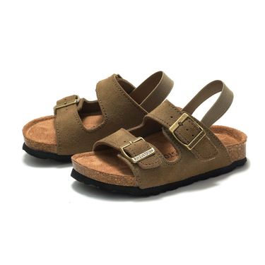 RUIZUSTOCK Spring And Autumn New Children's Sandal Cork Sandals Boys' Beach Shoes Girls' Student Slippers Breathable_voghion.com