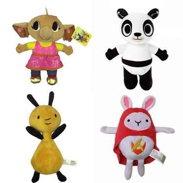 Cute Cartoon Plush Style Toy Elephant Panda Ant Yellow Birthday Gift Rabbit_voghion.com