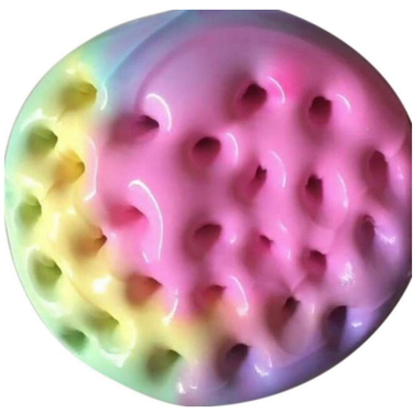Fluffy Rainbow Slime Putty Mud Clay Plasticine Sludge Stress Relief Kids Toys_voghion.com