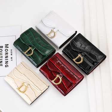 Purse Wallet Clutch Bag Atmospheric fashion crocodile print high-grade women's multi-card anti-theft swipe bag multi-function purse_voghion.com