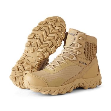 Men’s Shoes Winter high top desert motorcycle boots tactical special forces military fan boots outdoor sports desert boots_voghion.com