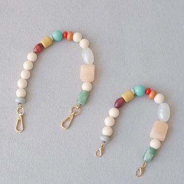 Fashion New Chinese Style Personalized Beaded Handmade Color-Block Resin Handbag Acrylic Candy Color Chain_voghion.com