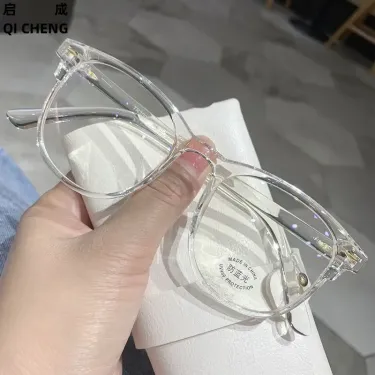 Women Myopia Glasses Anti-blue Light Clear Eyeglasses Transparent Computer Glasses Prescription Shortsighted Gafas De Lectura_voghion.com