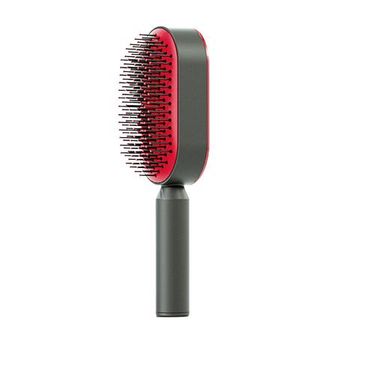Self Cleaning Hair Brush for Women One-key Cleaning Hair Loss Airbag Massage Scalp Comb Anti-Static Hairbrush_voghion.com