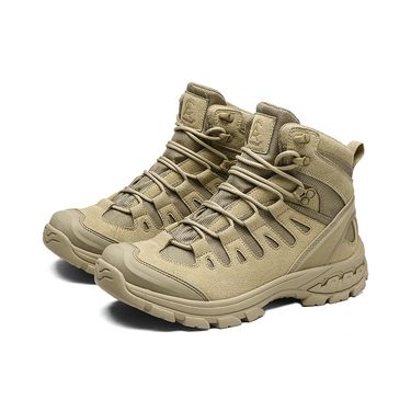 「XGXC」New High-top Waterproof Tactical Boots, Stylish Combat Boots For Outdoor Travel And Hiking, Single-person Outdoor Camping, Factory Direct._voghion.com