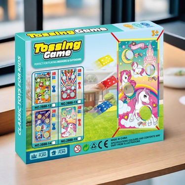 Family handmade parent-child interactive game toy throwing sandbag target throwing_voghion.com