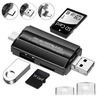 OTG 2.0 Usb Smart For Card Micro Reader Micro USB Flash Card SD Type SD Memory USB C Reader Card Reader Micro Drive Adapter_voghion.com