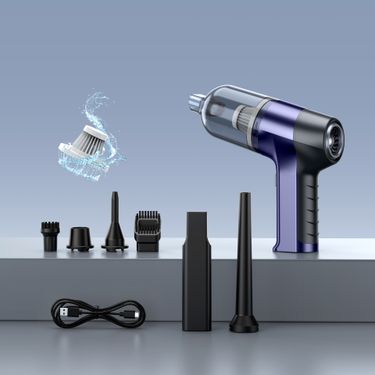 New car vacuum cleaner wholesale household mini blowing and suction integrated portable wireless handheld car vacuum cleaner_voghion.com