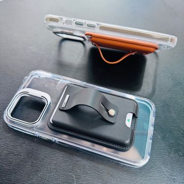 Phone Case Back Magnetic Card Holder Wallet Pull Strap Card Holder(excluding phone case)_mkmklike.com