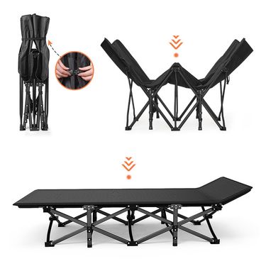 Camping Simple Folding Companion Single Office Nap Outdoor Military Bed_voghion.com