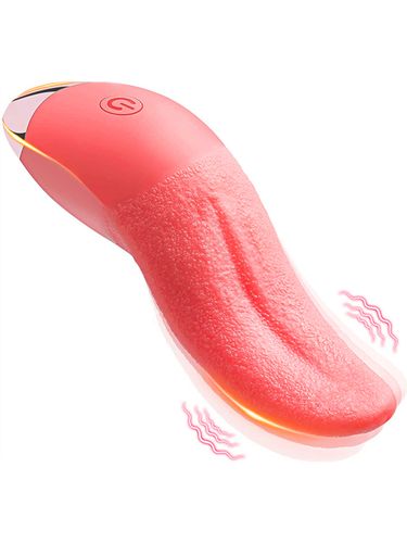 4-in-1 Vibrator Adults, Sex Toy Women, Pink Themed Tongue, Dildo, Clitoral Stimulator, Tool For Female Couples_voghion.com