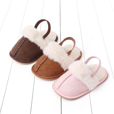 Warm Cotton 0-1 Year Old Winter Walking Men's and Women's Baby Shoes BC2345_voghion.com