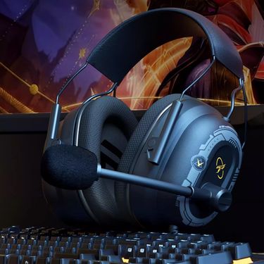 RGB Gaming Headset with Mi Over-Ear Headphones 7.1 Surround Sound PC PS4 PS5 3 EQ Options Game Movie Gaming Earphones_voghion.com