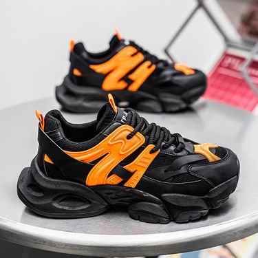 New Four Seasons Fashion Lace-up Men's Outdoor Sports Running Casual Shoes_voghion.com