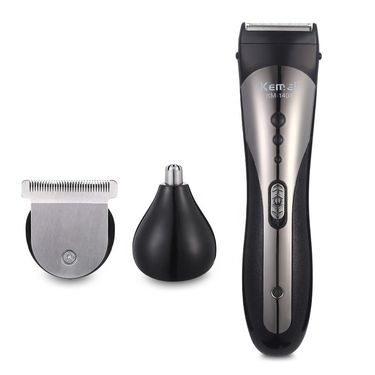 Kemei-1407 3 In 1 Professional High Quality Trimmer Shaver Advanged Shaving System Hair Cutting With 4 Combs_voghion.com