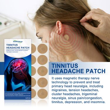South Moon Tinnitus Care Patch Relieves Tinnitus Head Discomfort Acupoint Care Ear Health Care Patch_voghion.com