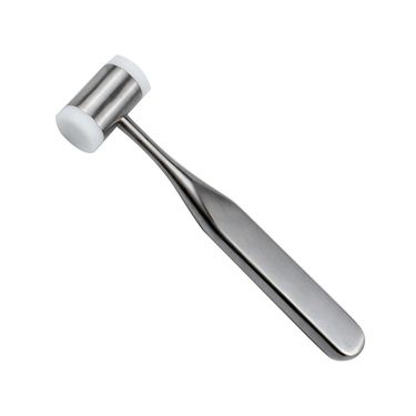 Stainless Steel Dental Bone Hammer Autoclave Teeth Surgical Extraction Tool Double-headed Nylon Dentist Instrument_voghion.com