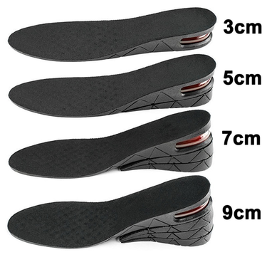 Increase Air Cushion Elevator Shoe Insole Lifts Kits Inserts For Men Women Taller Insoles 3-9cm Variable Height_voghion.com