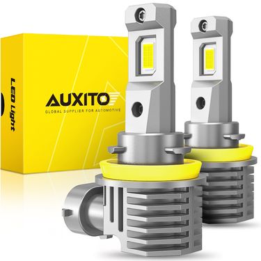 AUXITO 2Pcs H8 H11 Headl Bulb 16000LM 9005 HB3 9006 HB4 H16 JP H9 LED Fog Lamp Super Br 6500K White Automobile_voghion.com