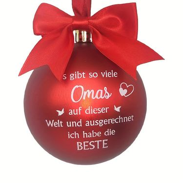 Christmas tree ball commemorative dear grandpa grandma grandfather grandmother Christmas pendant jewelry_voghion.com