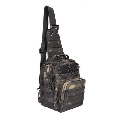 Oxford cloth 600D encrypted enlarged camouflage chest bag shoulder bag outdoor bag crossbody bag tactical small chest bag_voghion.com