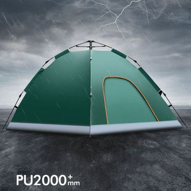 Portable Fully Automatic Tent Quick Opening 2-person Double Door Folding Camping Tent Double Person Beach Tent_voghion.com