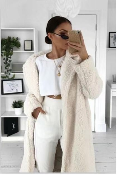 Women's Clothing Woolen Coat Sherpa Woolen Coat For Women_voghion.com