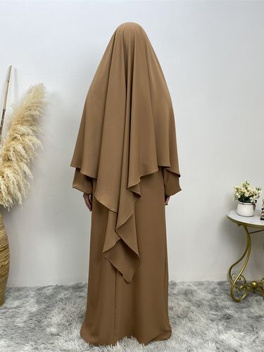 High Quality Jewish Jilbeb Arab Turban Islamic Accessories Saudi Prayer Hats Muslim Women Abaya Resident Cap Ramadan Scarf Robe_voghion.com