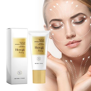 Face Cream Instant Wrinkle Eraser Skin Care Dark Spots Remover Natural Moisturizing Hydrating Anti Aging Filler Facial Cream_voghion.com