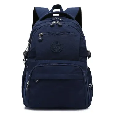 TEGAOTE Nylon A4 Waterproof Womens School Backpack 156inch 14 Inch Laptop Lightweight Travel Bag Blue Green Black Pink_voghion.com