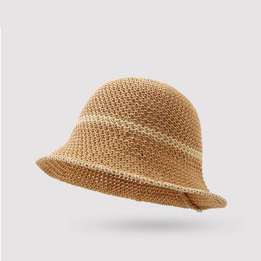 Fashion Summer simple and versatile for children, hollowed out fisherman mesh breathable hat, sun hat_voghion.com