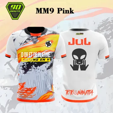 90Minutes Series MM9 JUL Football 3D Print Shirt Men's Summer Outdoor Sports Quick-drying Jersey Fitness Training O-neck T-shirt_voghion.com