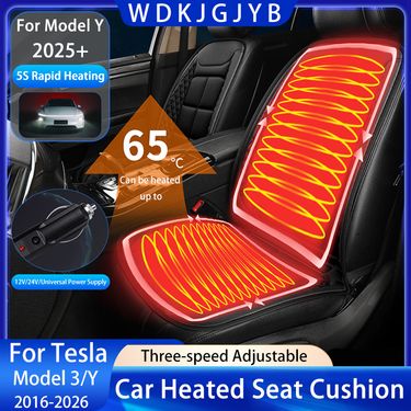 12VCar Heated Warmer Quick Cushion Winter Heater Car Seat Accessories Heating Pad Set_voghion.com