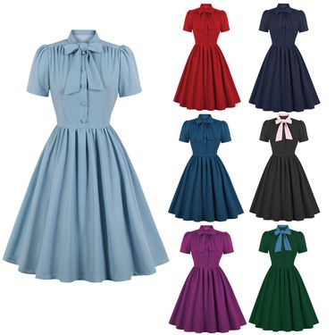 women's clothing temperament lace big swing dress _viptrois.com