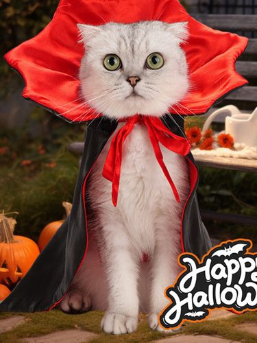 New Halloween Personalized Funny Christmas Cloak Cat Dog Pet Clothing_voghion.com
