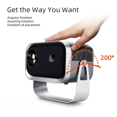 New HY350 HD 4k Smart Home Theater Mobile Screen Portable Mini Projector_voghion.com