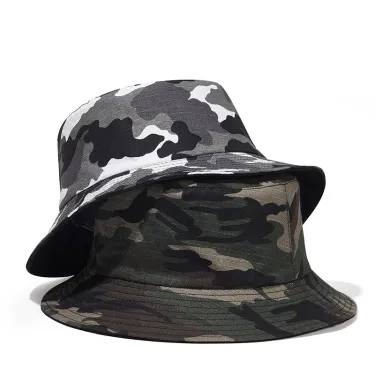 Hot Sale 2024 Camouflage Bucket for Men Casual Cotton Fisherman Cap Outdoor Sports Hunting Hat Women Gorro Fishing Hats_voghion.com