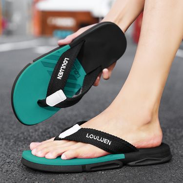 YGTOF High Quality Brand Fashion Men Flip Flops Summer Beach Flip Flops Men Casual Breathable Thicken Beach Men Slippers Outdoor_voghion.com