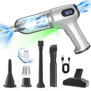 Car Vacuum Cleaner, Small, High Suction, Household Car, Portable, Inflatable, Dual-use Handheld Car Dust Blower_voghion.com