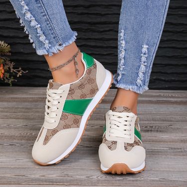 2024 summer new foreign trade large size women's running sports shoes Forrest Gump shoes European and American style casual comfortable lace up_voghion.com