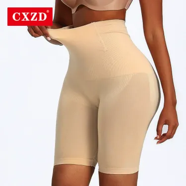 Women High Waist Shorts Breathable Body Shaper Slimming Tummy Underwear Panty Shapers_voghion.com