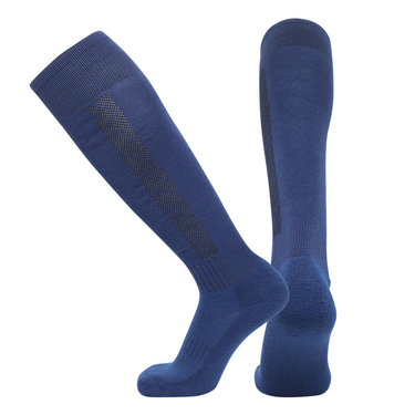 Solid color professional football socks for men, non-slip stockings, sweat-absorbent towel bottom sports socks, over-the-knee high socks, wholesale_voghion.com