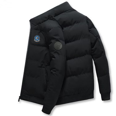 Winter Men's Cotton Jacket Casual Warm Printed Standing Collar Cotton Clothes Trendy Fashion Casual_voghion.com