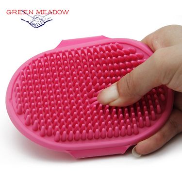 Pet Brush Cat Dog Bath Brush Pet Puppy Cat Massage Brush Dog Massage Bath Disposable Cleaning Gloves_voghion.com